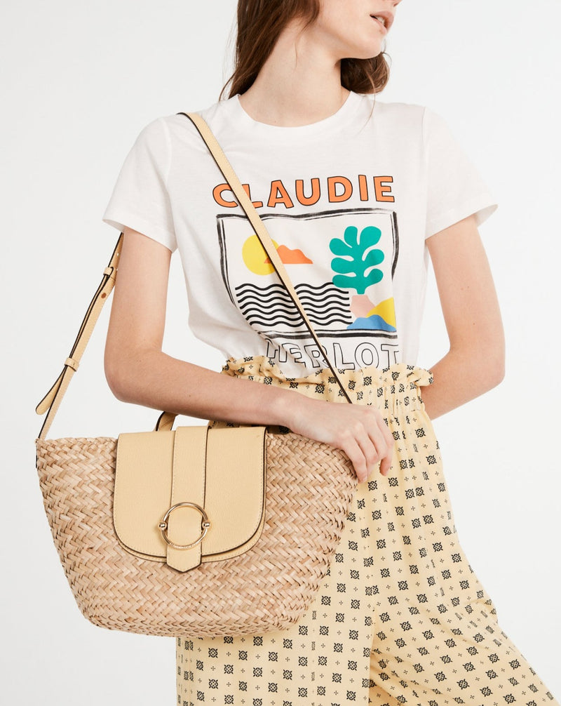 Claudie Pierlot - Panier Asko Medium - Sable