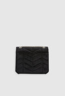 Claudie Pierlot - Bolso Angela - Velours Noir