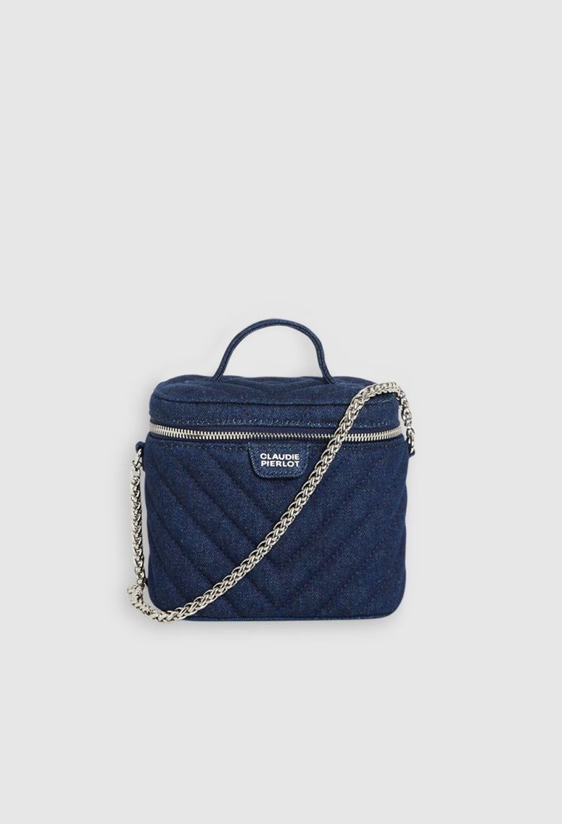 Claudie Pierlot - Angela Vanity Bag - Dark Denim