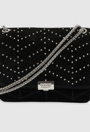 Claudie Pierlot - Angelo Suede Studs bag - Black