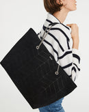 Claudie Pierlot - Sac Angela Cabas Suede - Noir