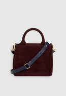 Claudie Pierlot - Sac Anouck Mini Corduroy - Bordeaux