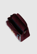 Claudie Pierlot - Bag Anouck Mini Corduroy - Bordeaux