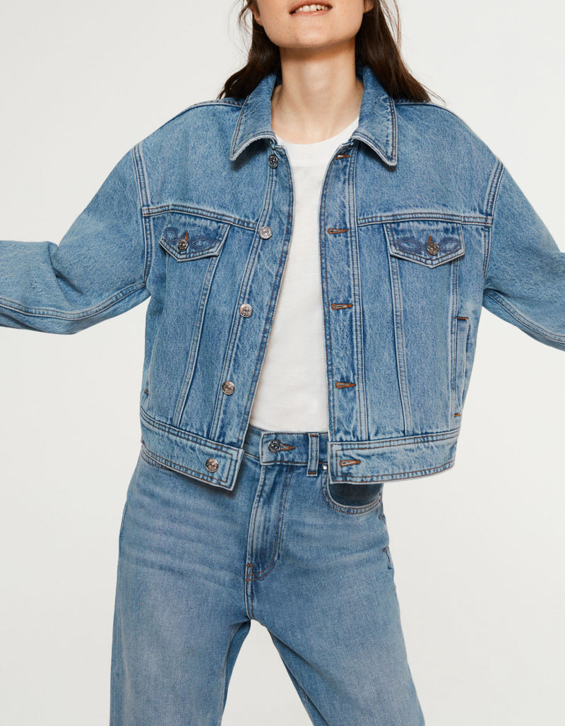 Claudie Pierlot - Valon Jean Jacket - Denim