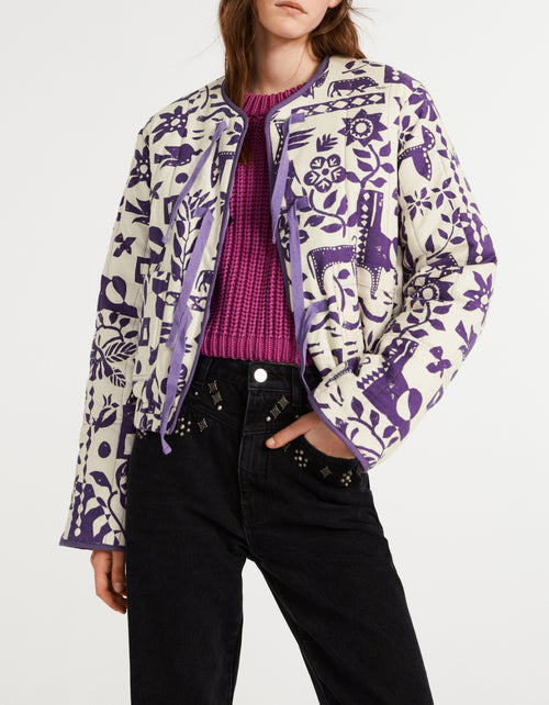 Claudie Pierlot - Vladi Reversible Jacket - Purple