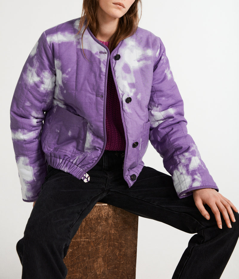 Claudie Pierlot - Chaqueta Vladi Reversible - Morado