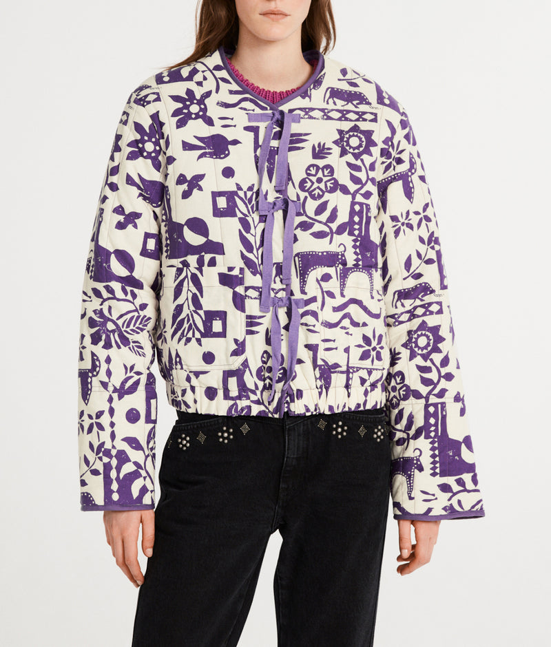 Claudie Pierlot - Blouson Réversible Vladi - Violet