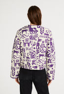 Claudie Pierlot - Chaqueta Vladi Reversible - Morado