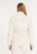 Claudie Pierlot - Blouson Venitienne - Ivoire