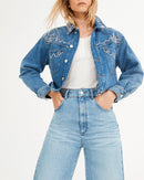 Claudie Pierlot - Blouson En Jean Veylater - Denim