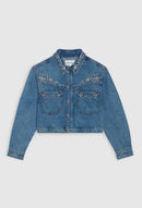 Claudie Pierlot - Blouson En Jean Veylater - Denim