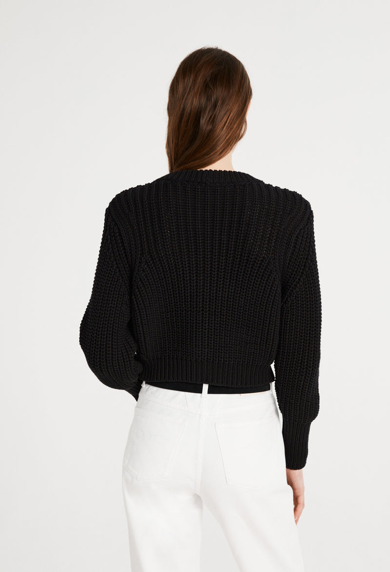 Claudie Pierlot - Cardigan Machine - Black