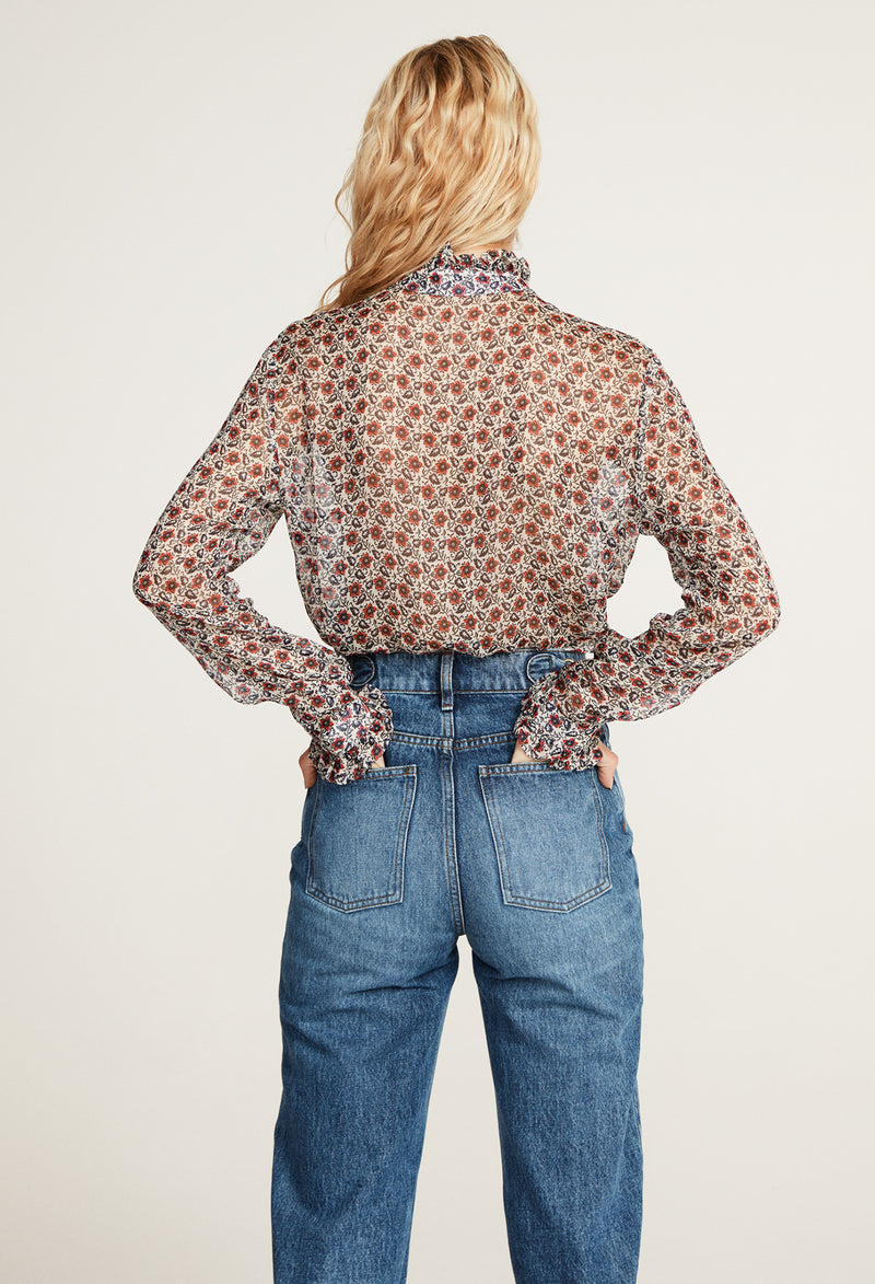 Claudie Pierlot - Colombine shirt - Flowers