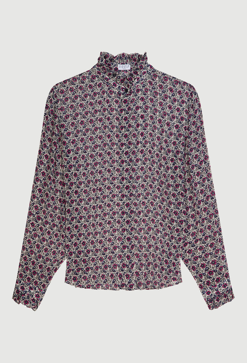 Claudie Pierlot - Colombine shirt - Flowers