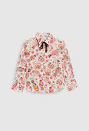 Claudie Pierlot - Camisa Choupie - Print Clair