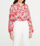 Claudie Pierlot - Camisa Caisa - Print Fonce