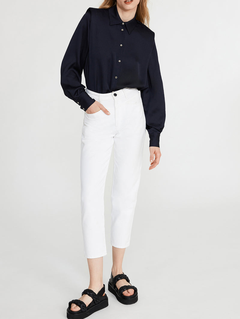 Claudie Pierlot - Blusa Cajou - Azul marino