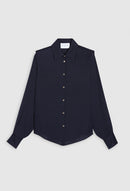 Claudie Pierlot - Blusa Cajou - Azul marino