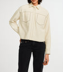 Claudie Pierlot - Coffee shirt - Ecru