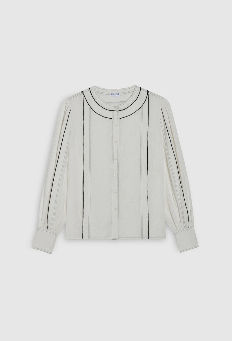 Claudie Pierlot - Come shirt - Ecru