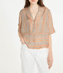 Claudie Pierlot - Camisa Curiositemaillon - Print Clair