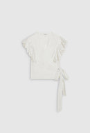 Claudie Pierlot - Top Campagne - Blanc