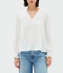 Claudie Pierlot - Blusa Bretzel Bis - Crudo