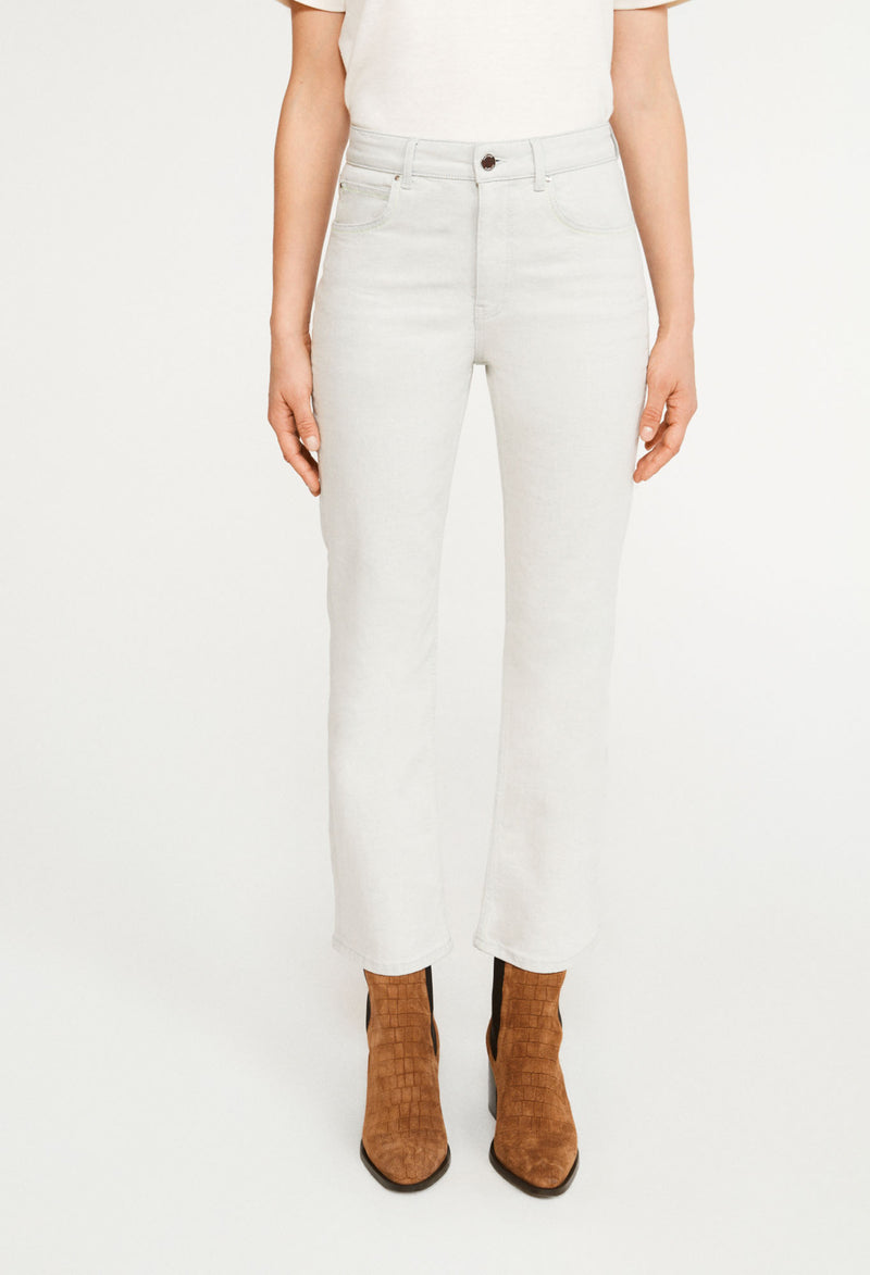 Claudie Pierlot - Jean Cropped Praline - Denim