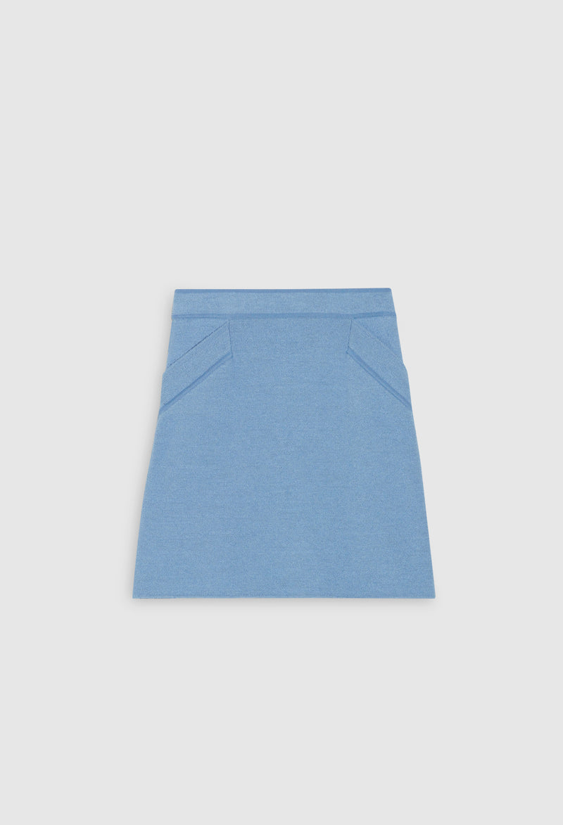 Claudie Pierlot - Mac Skirt - Blue