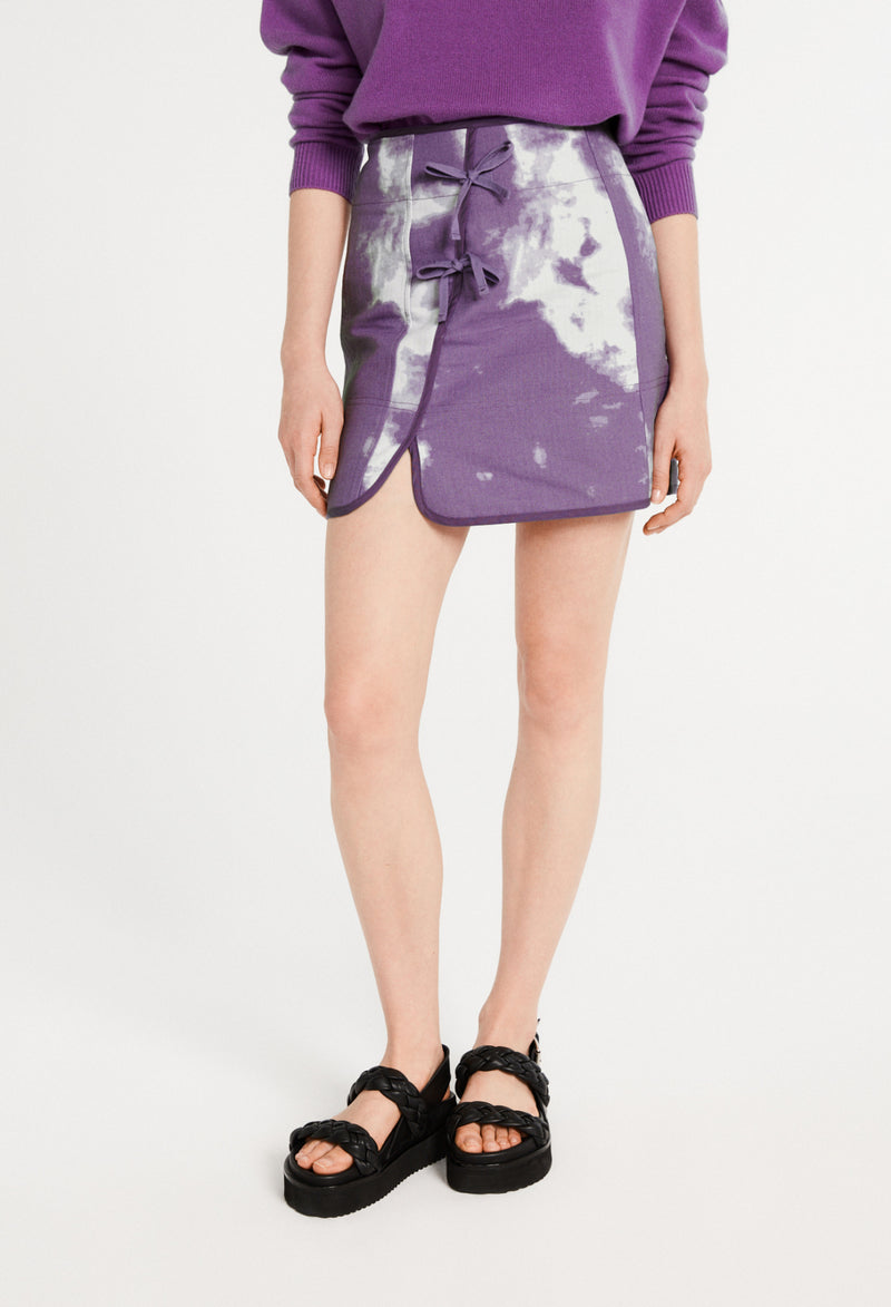 Claudie Pierlot - Falda Stellar - Violeta