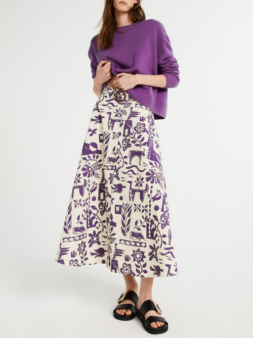 Claudie Pierlot - Skirt Sicile - Print Clair