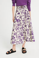 Claudie Pierlot - Skirt Sicile - Print Clair