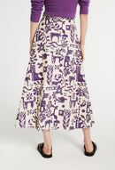 Claudie Pierlot - Falda Sicile - Print Clair