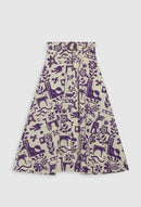 Claudie Pierlot - Skirt Sicile - Print Clair