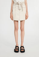 Claudie Pierlot - Falda Siloh - Marfil