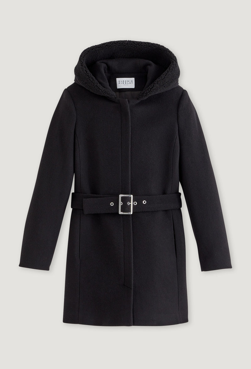 Claudie Pierlot - Gib coat - Black