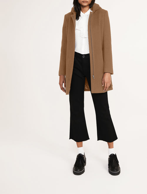 Claudie Pierlot - Manteau Gib - Camel