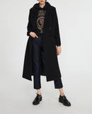 Claudie Pierlot - Manteau Ganesha - Noir