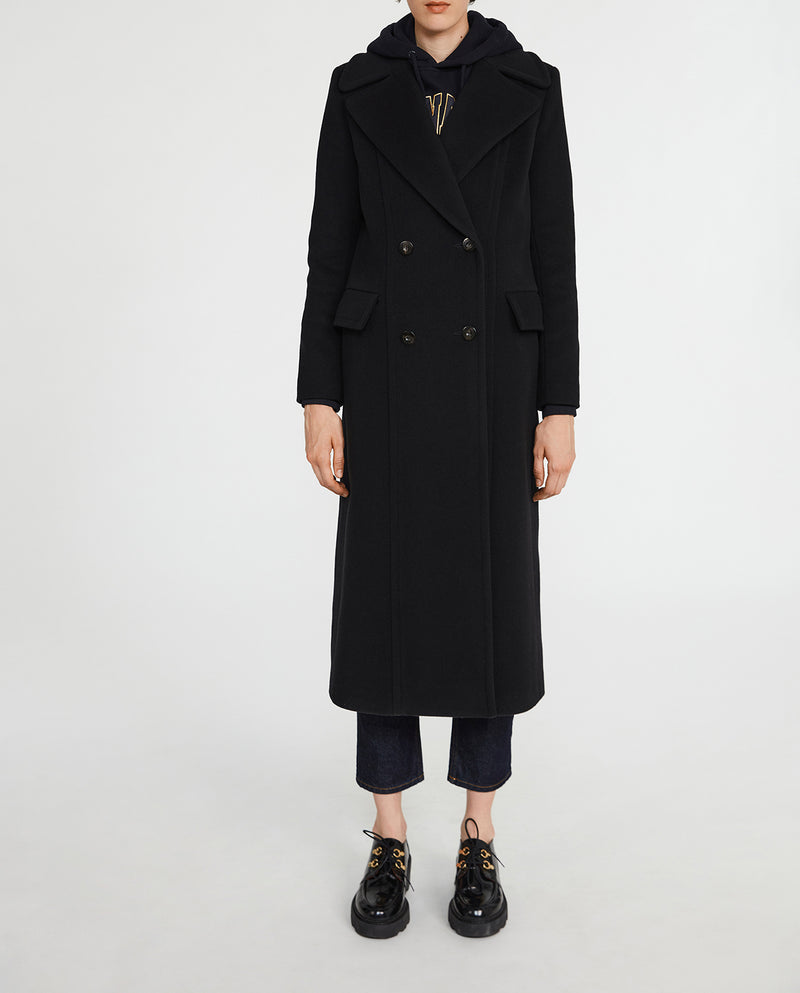 Claudie Pierlot - Manteau Ganesha - Noir