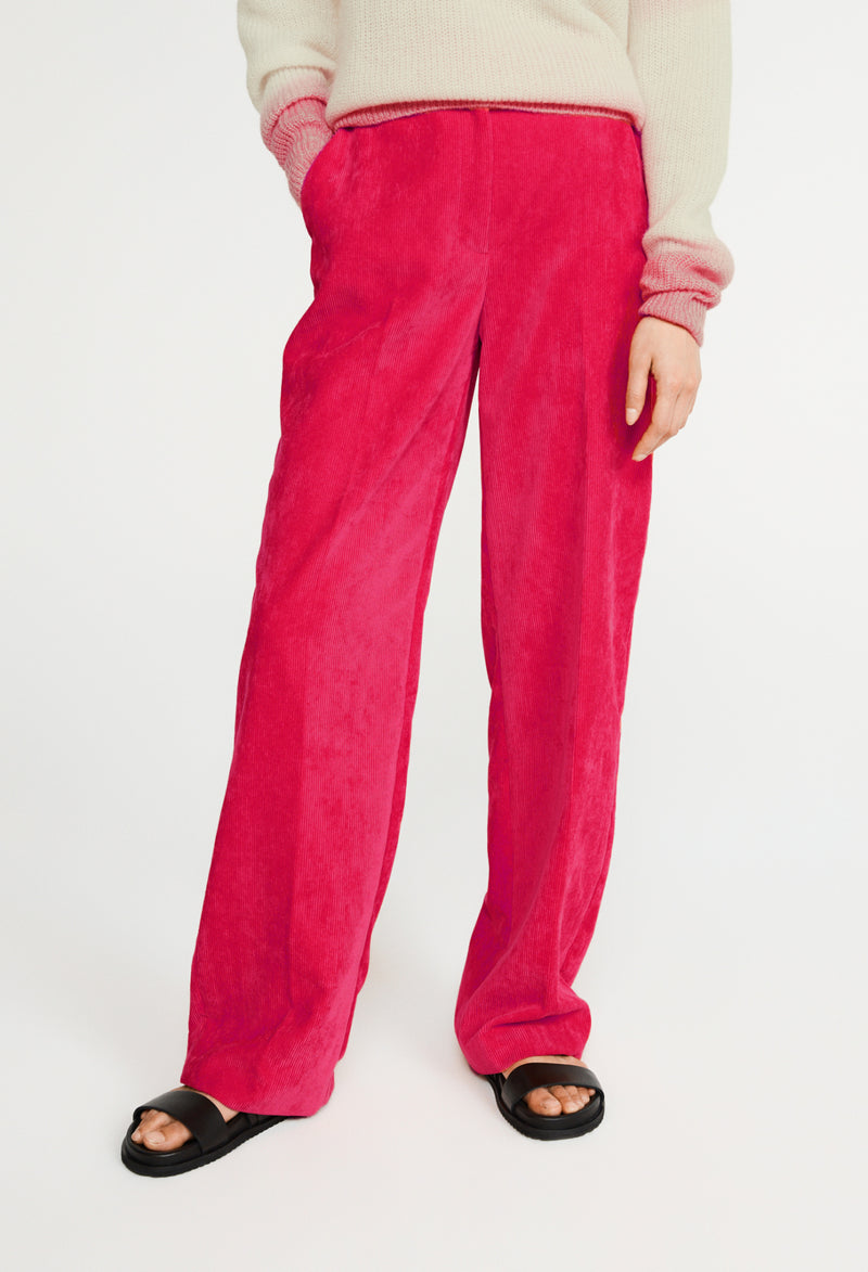 Claudie Pierlot - Pantalon Painting - Magenta