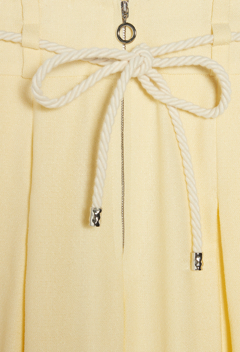 Claudie Pierlot - Polie Pants - Pale Yellow