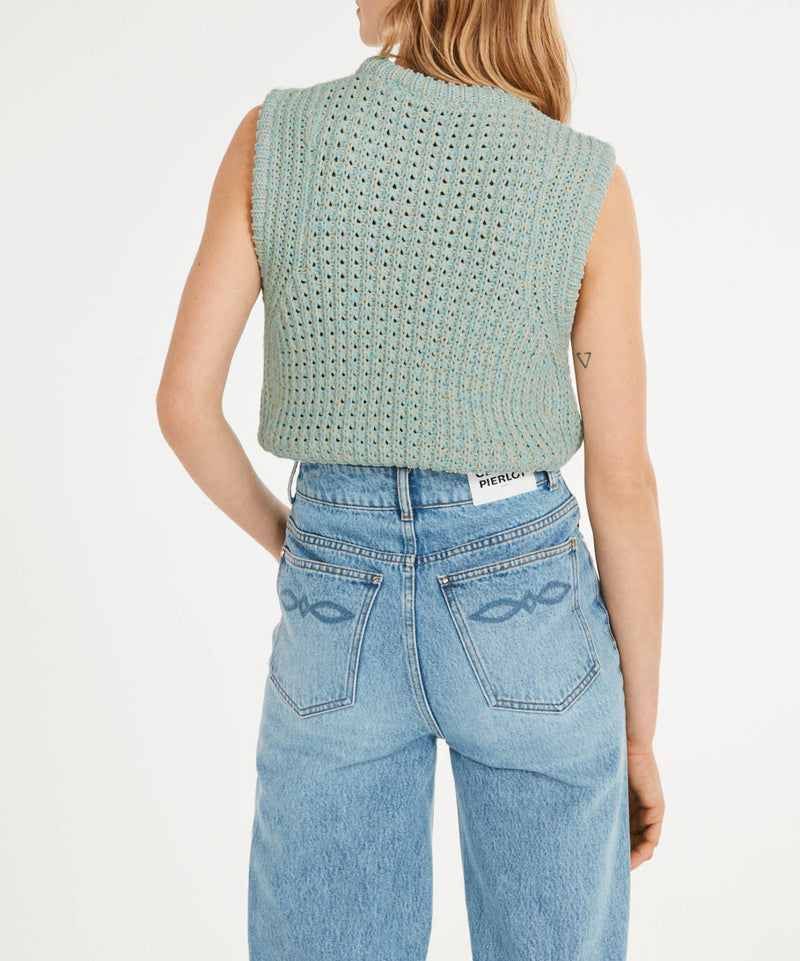 Claudie Pierlot - Jersey Micetta - Verde agua