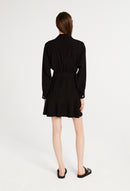 Claudie Pierlot - Vestido Rasberry - Negro