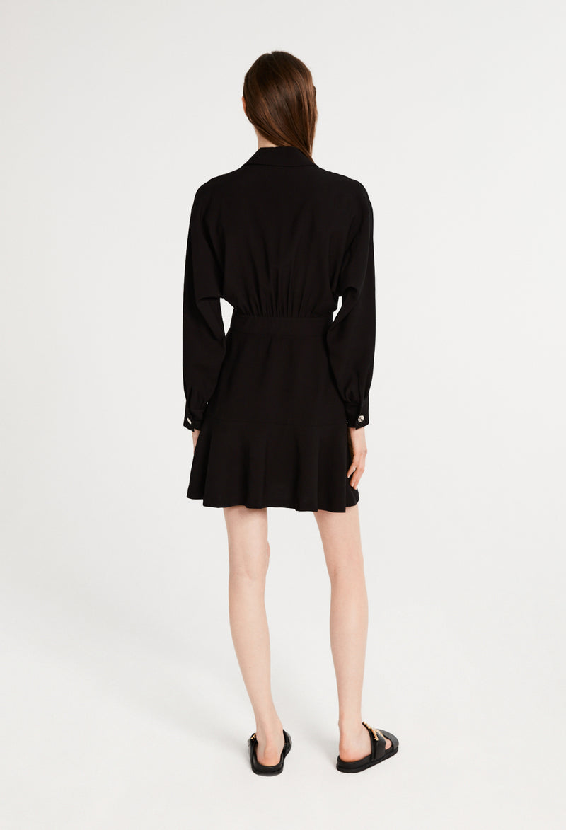 Claudie Pierlot - Robe Rasberry - Noir