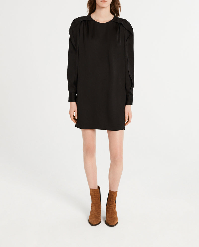 Claudie Pierlot - Vestido Reya - Negro