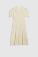 Claudie Pierlot - Rhita dress - Ivory