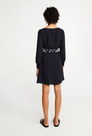 Claudie Pierlot - Vestido Ravageuse - Azul marino