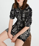 Claudie Pierlot - Vestido Reflet - Print Fonce