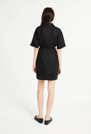 Claudie Pierlot - Vestido corto Resille - Negro