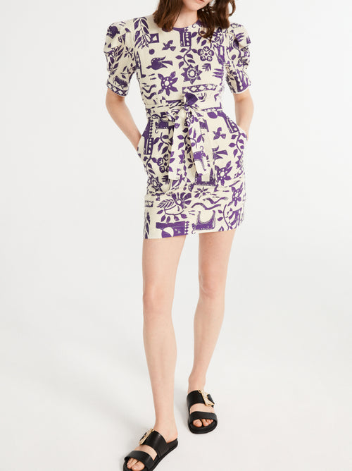 Claudie Pierlot - Shark dress - Print Clair